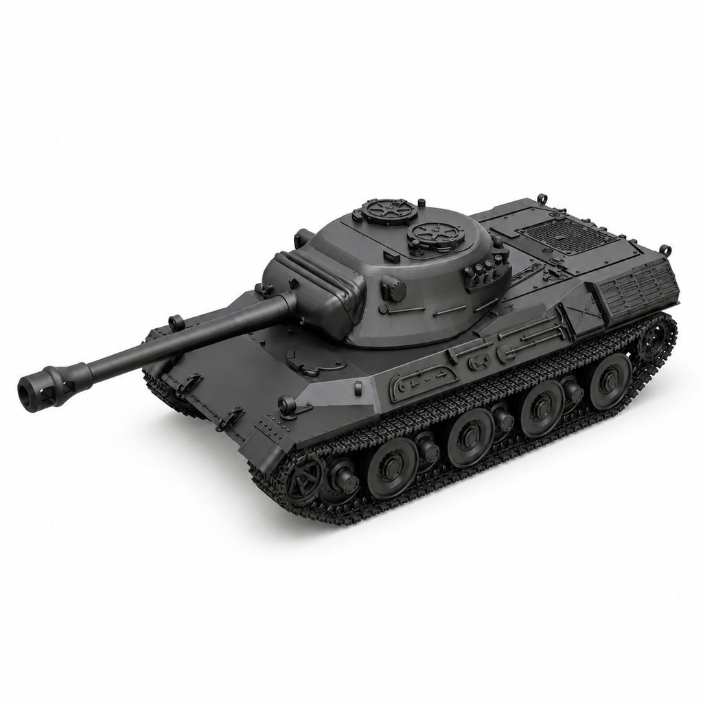 SSMODEL 1/72 1/144 Pz.Kpfw. IX Leopard German postwar MBT MODEL kit TSS0326