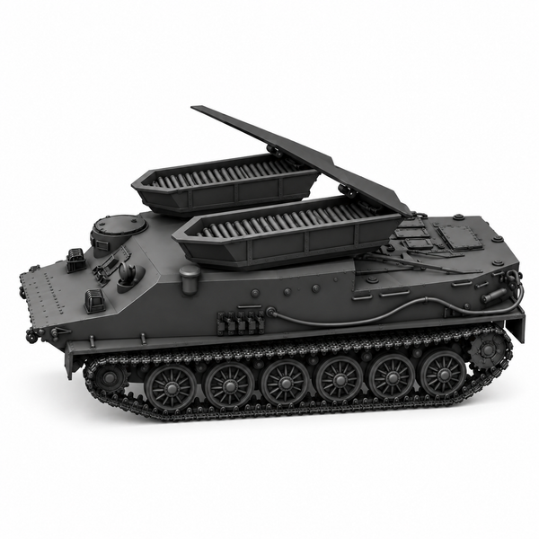 SSMODEL 1/72 1/144 Multi Scale  SWP-50 MRF East German Tank Resin MODEL TSS0380