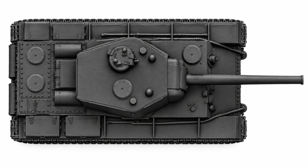SSMODEL 1/72 1/144 Multi Scale KV-1 KV220 Soviet experimental tank MODEL TSS0142