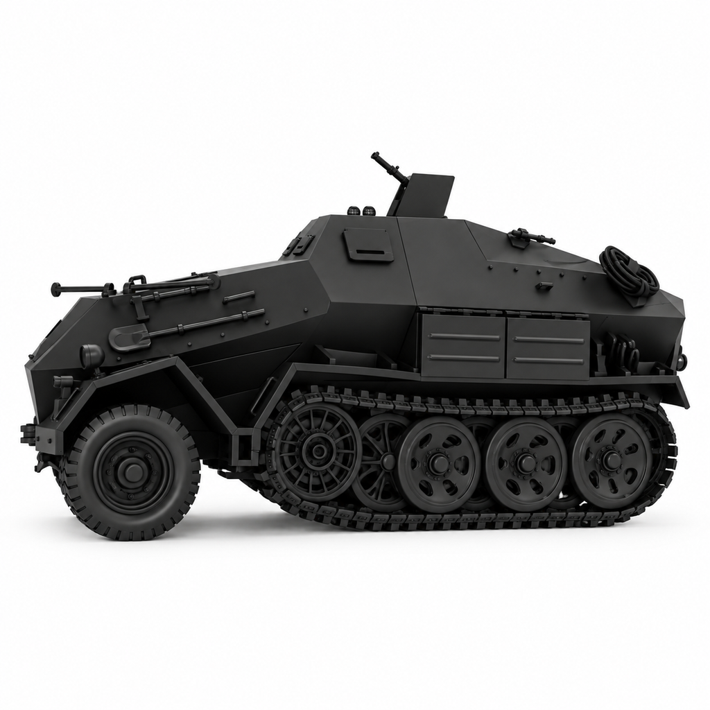 SSMODEL 1/72 1/144 Half-track Sd.Kfz.8 DB10 Gepanzerte 12t Resin MODEL TSS0945