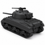 SSMODEL 1/72 1/144 Multi-Scale Sherman II UK Medium Tank Resin MODEL KIT TSS0206