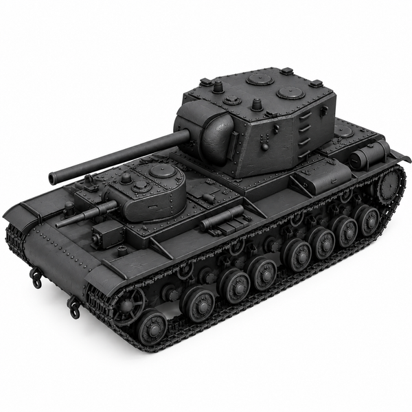 SSMODEL 1/72 1/144 Multi Scale KV-4 v1 tank Resin Model Kit TSS0090