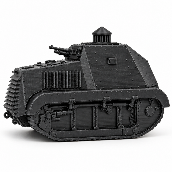 SSMODEL 1/72 1/144 Multi-Scale Spanish Civil War Landesa Tractor Model TSS1013