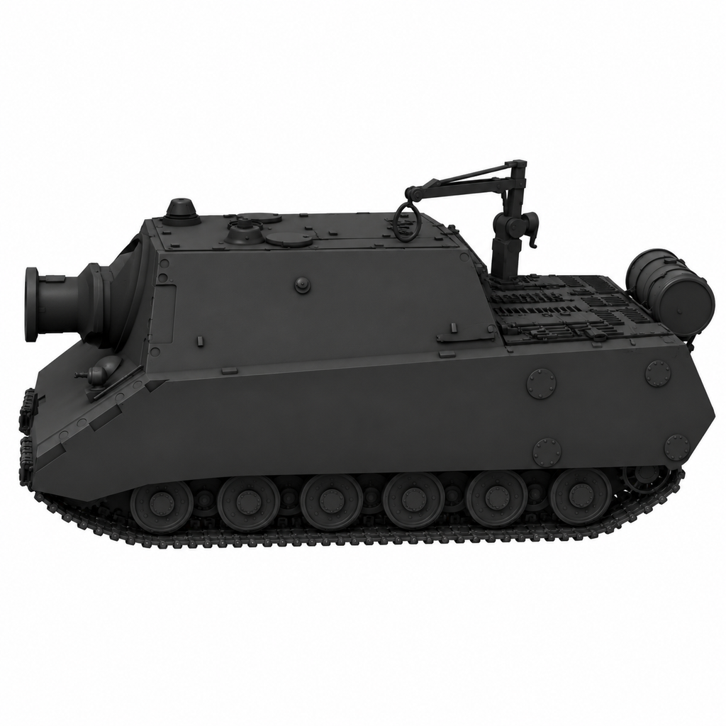 SSMODEL 1/72 1/144 Multi Scale Sturmmaus Tank Resin MODEL kit TSS0349