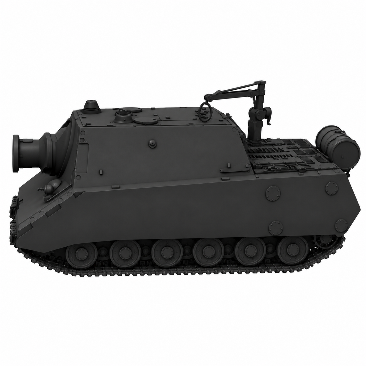 SSMODEL 1/72 1/144 Multi Scale Sturmmaus Tank Resin MODEL kit TSS0349 — detail view 4