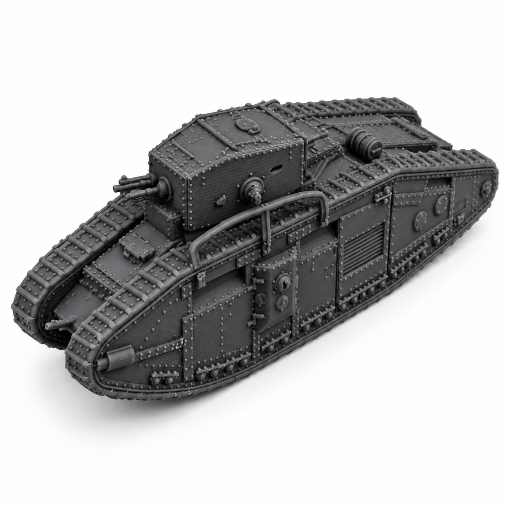 SSMODEL 1/72 1/144 Medium MarkB Whippet WW1 British Tank Resin Model Kit TSS0733