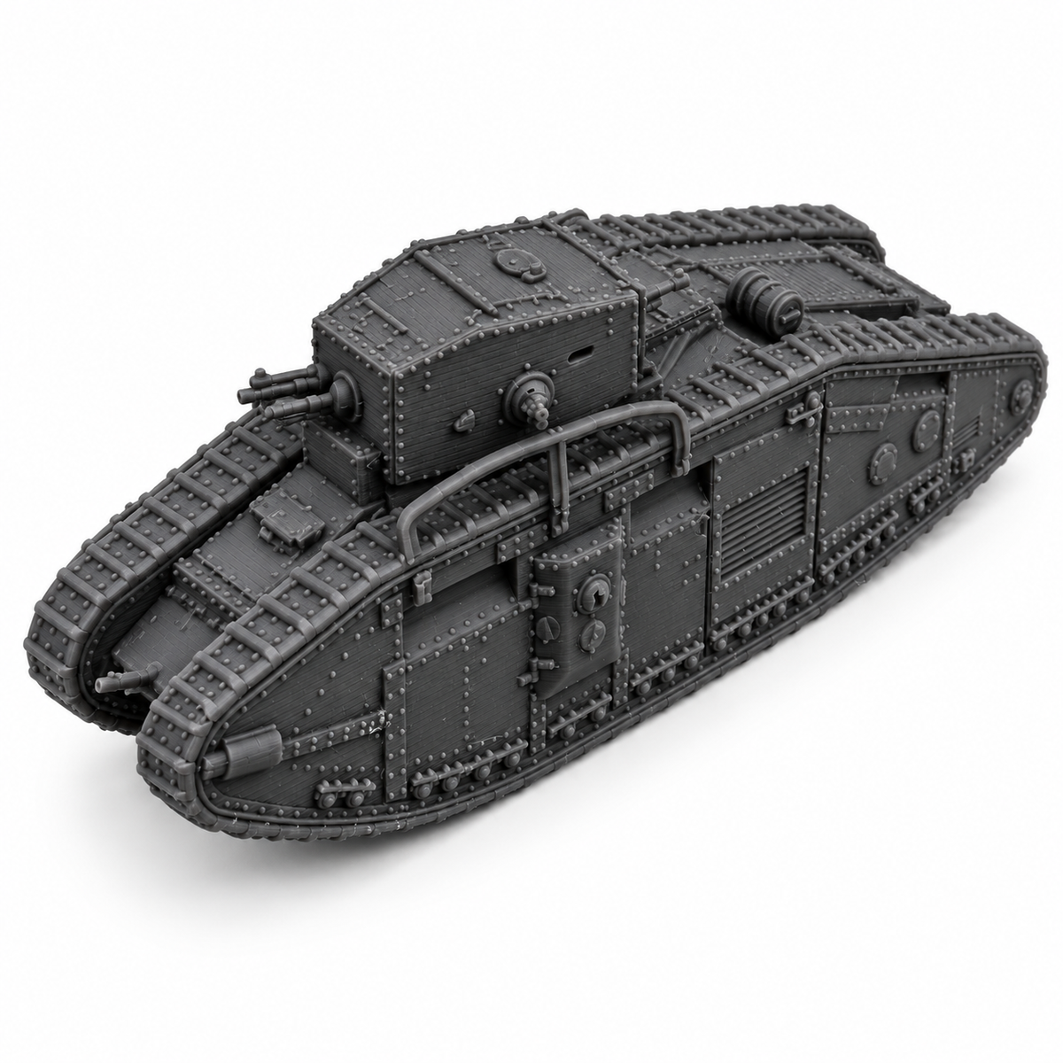 SSMODEL 1/72 1/144 Medium MarkB Whippet WW1 British Tank Resin Model Kit TSS0733 — detail view 5