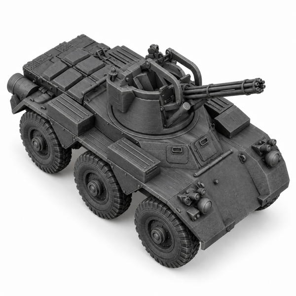 SSMODEL 1/72 1/144 Multi Scale Saladin VASD UK mobile AA-gun tank MODEL TSS0475