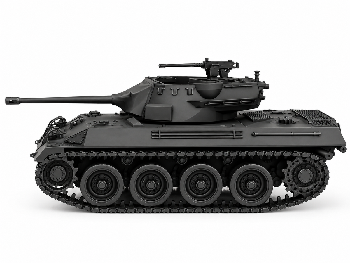 SSMODEL 1/72 1/144 Multi Scale M18 76mm GMC - Hellcat US Tank MODEL kit TSS0631 — detail view 14