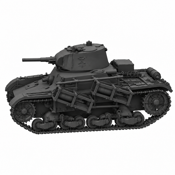 SSMODEL 1/72 1/144 Multi Scale PzKpfw 740r German fictional light Model TSS0051