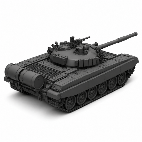 SSMODEL 1/72 1/144 Multi Scale T-72M1 Tank Resin  MODEL kit TSS0390