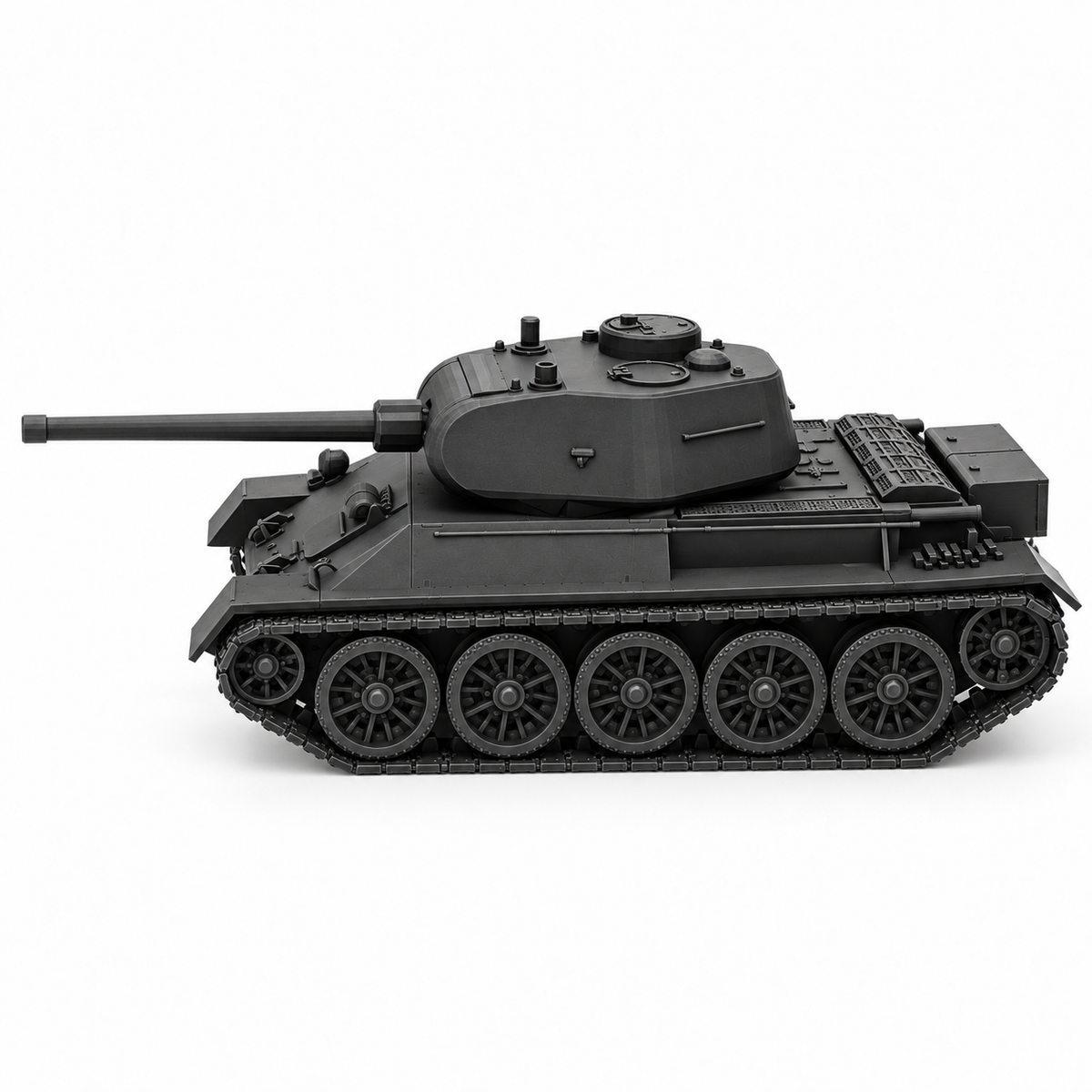SSMODEL 1/72 1/144 T-43 Concept Medium AFV Armored Vehicle Scale MODEL TSS0020 — detail view 12