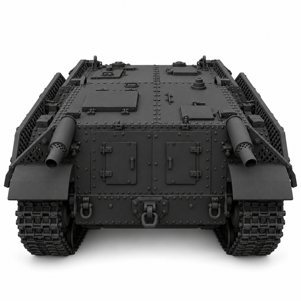 SSMODEL 1/72 1/144 Multi Scale 43M Zrinyi II Tank MODEL KIT TSS0533