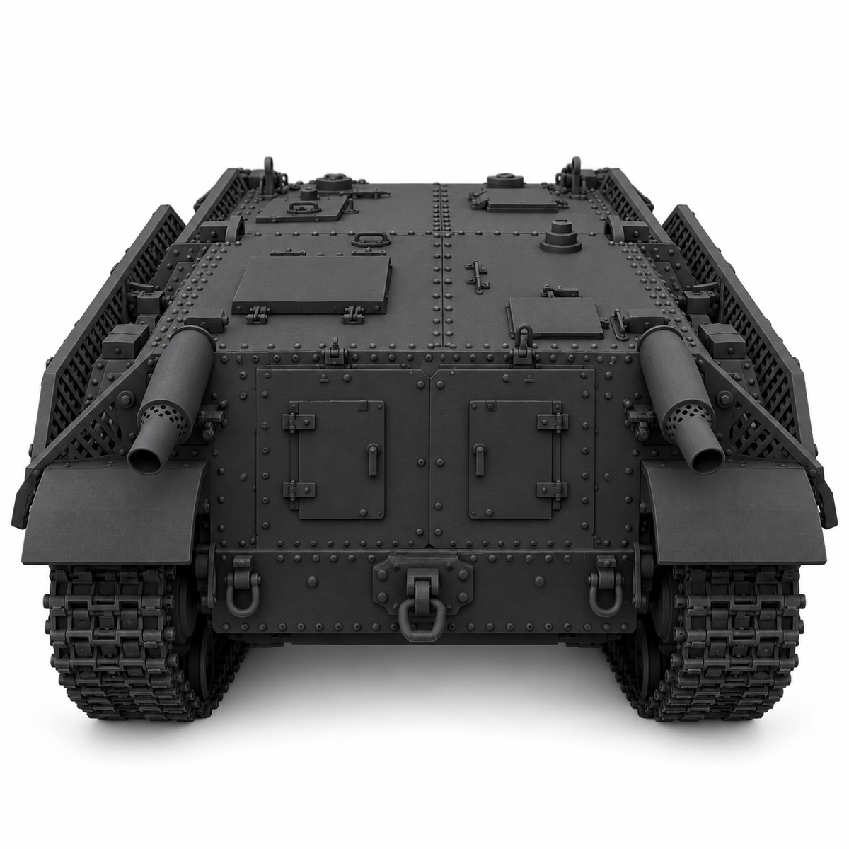 SSMODEL 1/72 1/144 Multi Scale 43M Zrinyi II Tank MODEL KIT TSS0533 — detail view 3