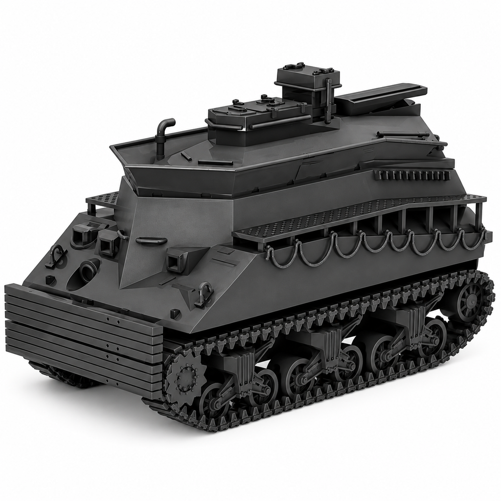 SSMODEL 1/72 1/144 Multi Scale Sherman BARV M4A2 Tank Resin MODEL KIT TSS0950