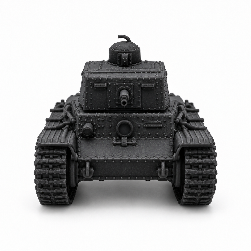 SSMODEL 1/72 1/144 Multi-Scale LT vz.40 Slovak Light Tank WWII Model Kit TSS1284
