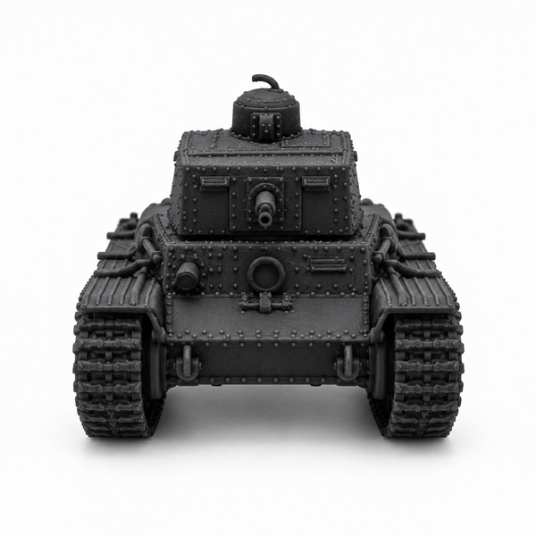 SSMODEL 1/72 1/144 Multi-Scale LT vz.40 Slovak Light Tank WWII Model Kit TSS1284