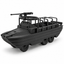 SSMODEL1/72 1/144 Multi-Scale WWII USA GMC DUKW-353 Amphibious Model Kit TSS0817