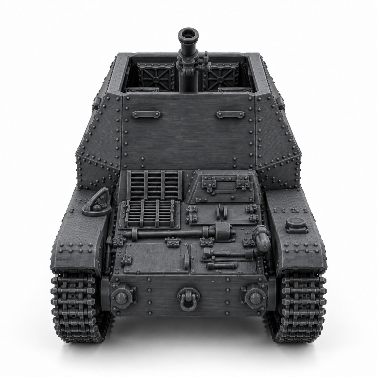 SSMODEL 1/72 1/144 8cm Schwerer Granatwerfer 34 AMR-35f Resin MODEL KIT TSS0748 — detail view 2