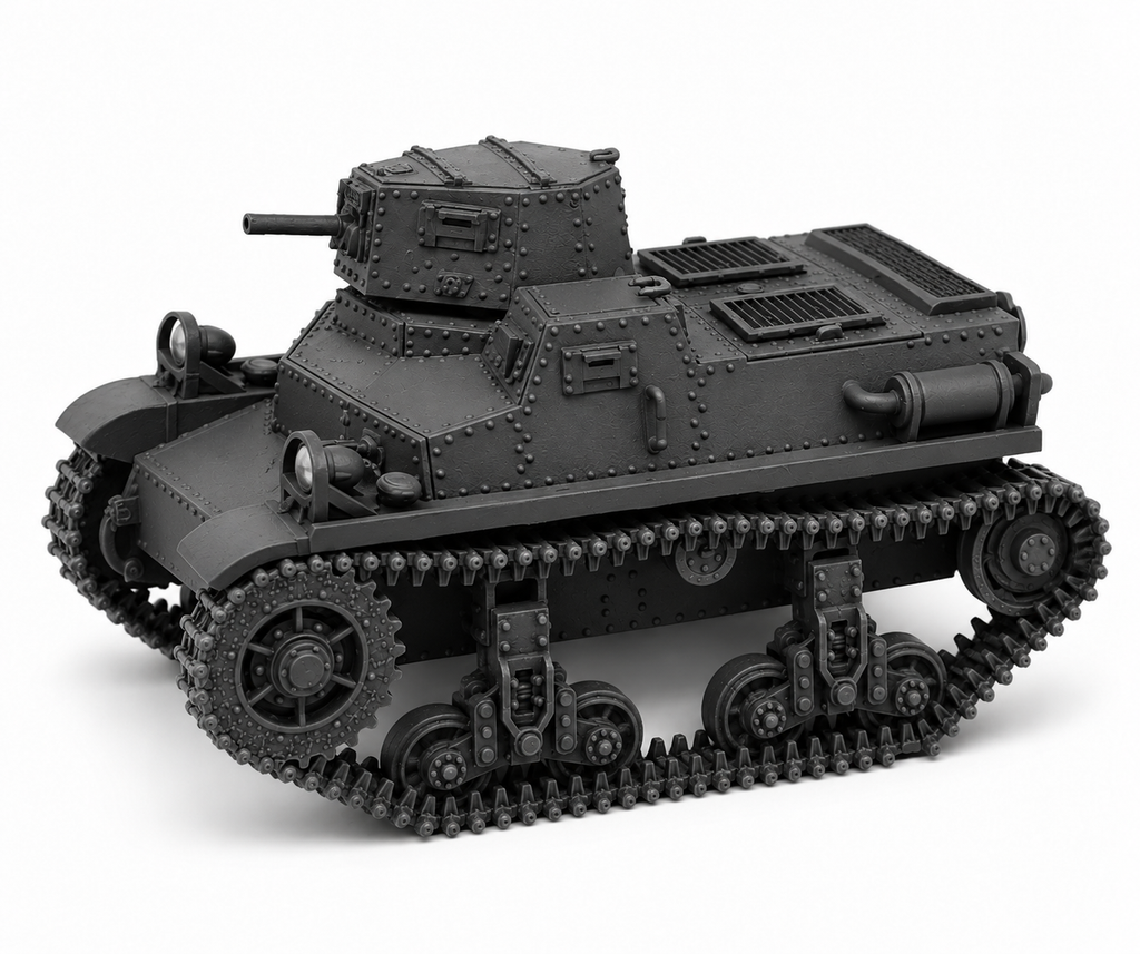 SSMODEL 1/72 1/144 Multi Scale Marmon Herrington CTLS-4TAС Tank MODEL TSS0676