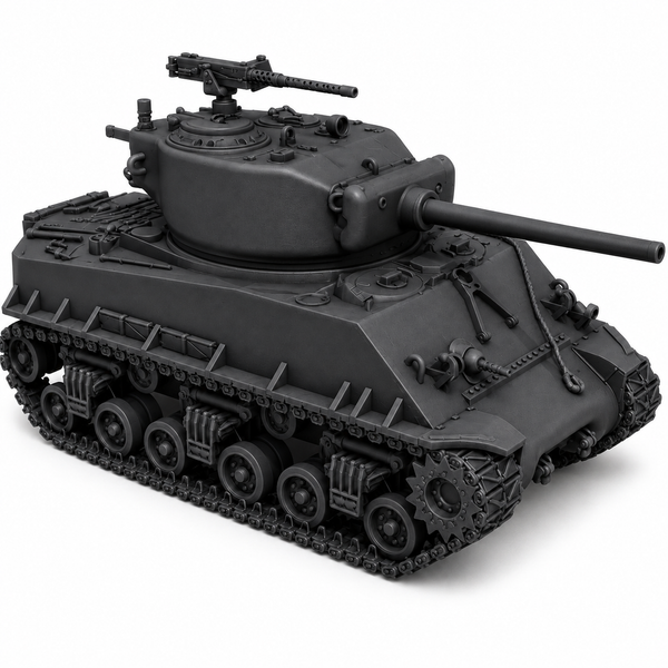 SSMODEL 1/72 1/144 Multi-Scale M4A2 76W HVSS Sherman US WWII Tank MODEL TSS0209