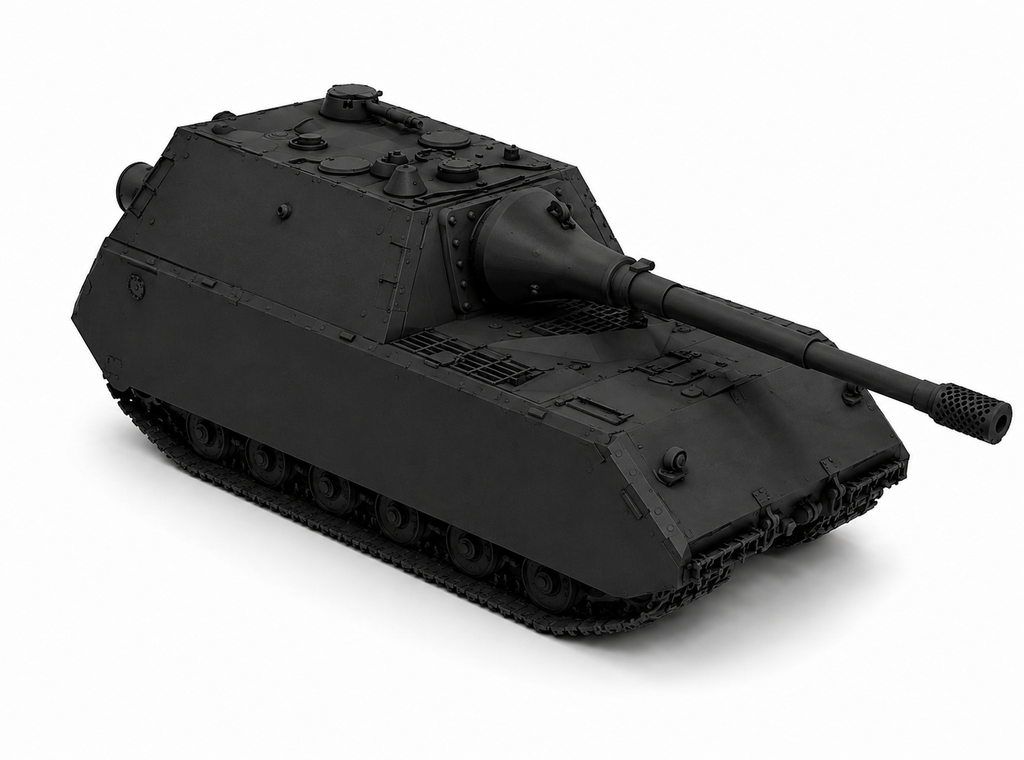 SSMODEL 1/72 1/144 Multi Scale Jagdpanzer Maus TANK MODEL kit TSS0339