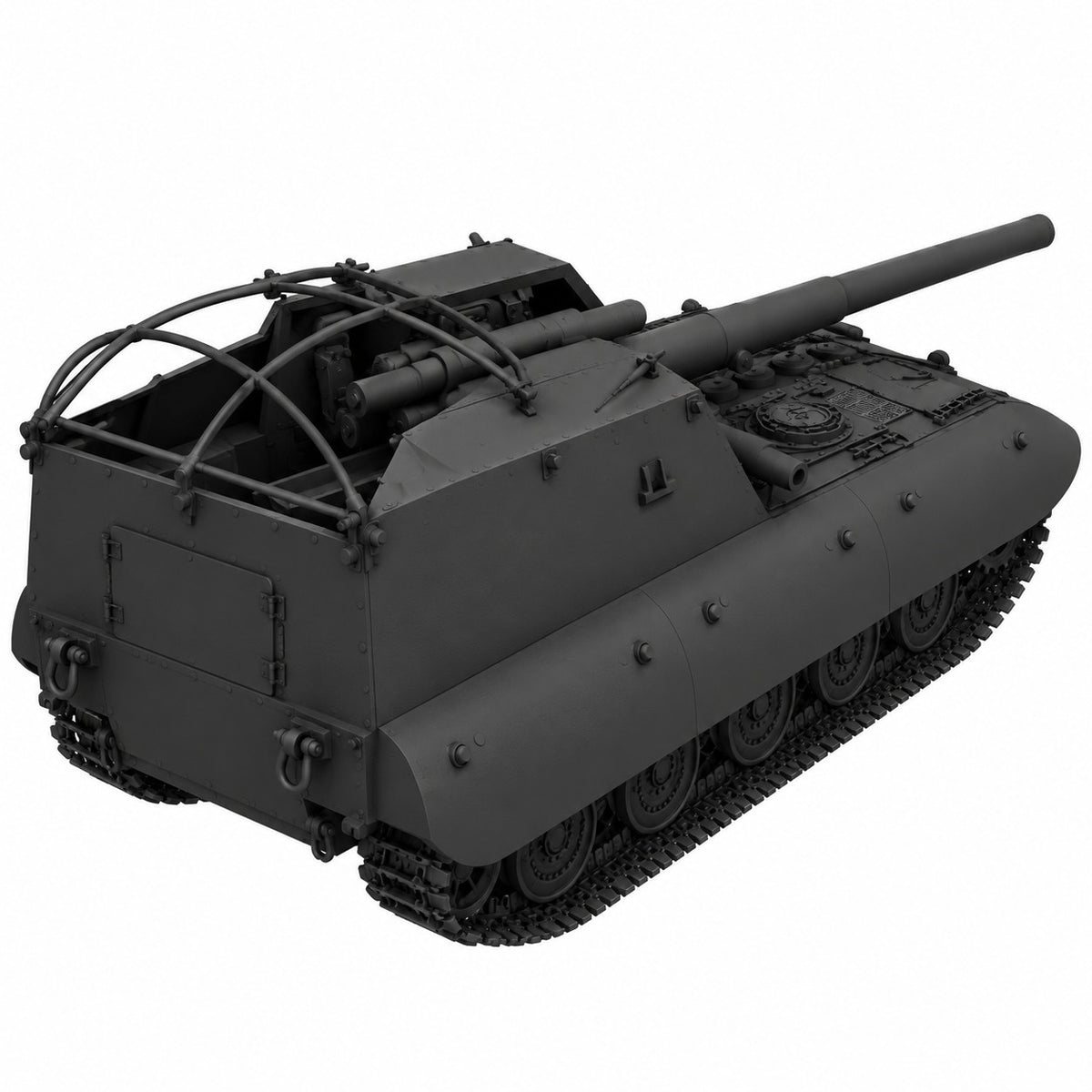 SSMODEL 1/72 1/144 Multi Scale G.W. E-100 Tank Resin  MODEL kit TSS0341 — detail view 18