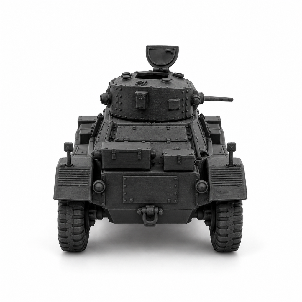 SSMODEL 1/72 1/144 Multi-Scale WWII British Armoured Car Mk.I Model Kit TSS1207