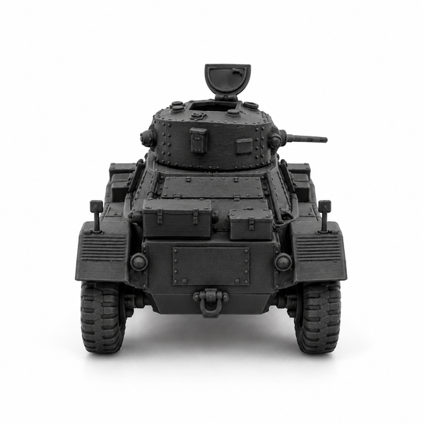 SSMODEL 1/72 1/144 Multi-Scale WWII British Armoured Car Mk.I Model Kit TSS1207