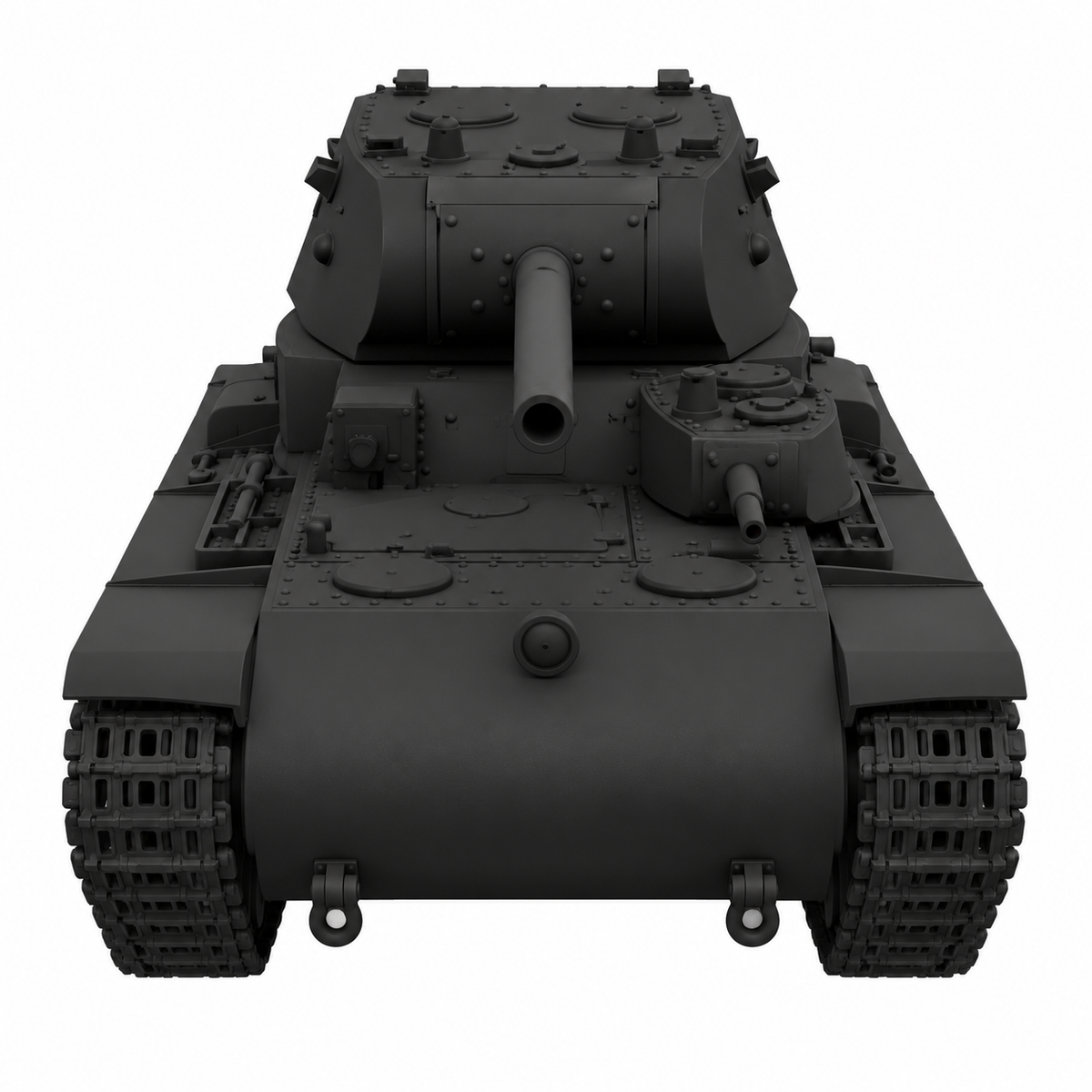 SSMODEL 1/72 1/144 Multi Scale KV-4 V tank Resin Model Kit TSS0091 — detail view 2
