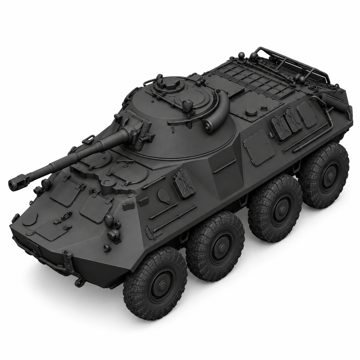 SSMODEL 1/72 1/144 Multi Scale KT-76 Soviet Cold War Light Tank MODEL TSS0395 — detail view 5