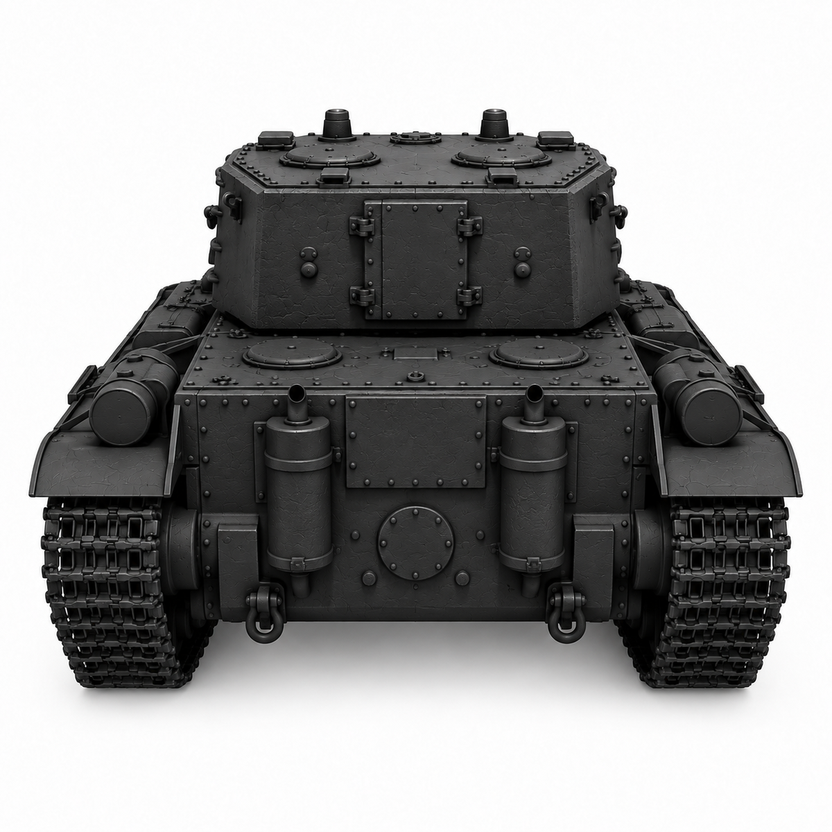 SSMODEL 1/72 1/144 Multi Scale KV-4 v1 tank Resin Model Kit TSS0090 — detail view 4