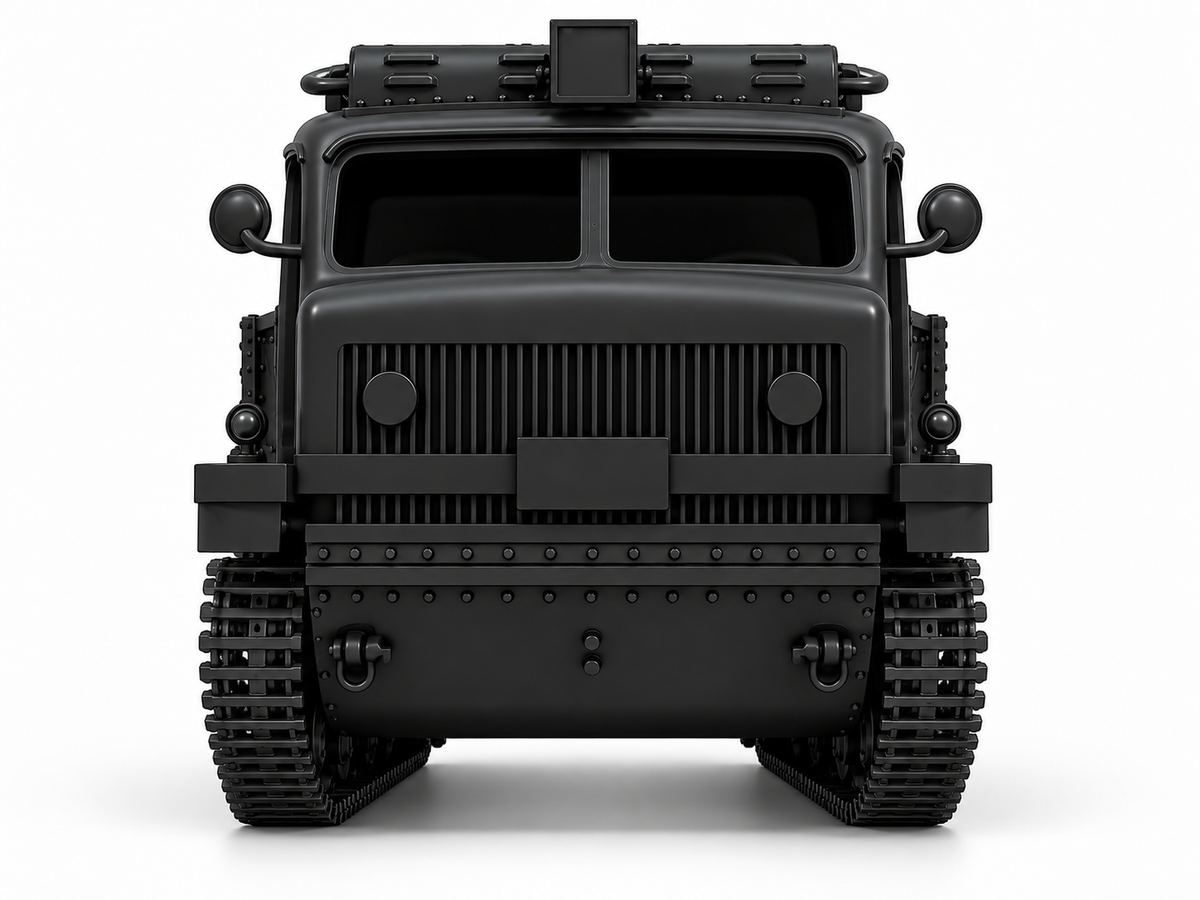 SSMODEL 1/72 1/144 Multi Scale Tractor RENAULT 36R France WW2 Tank MODEL TSS1110 — detail view 3