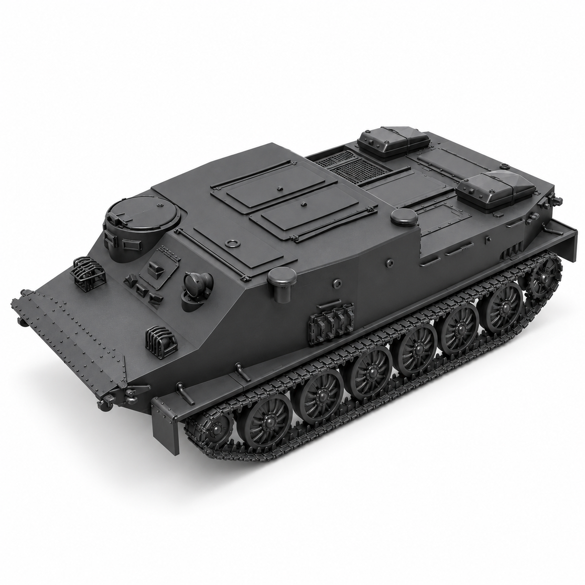 SSMODEL1/72 1/144 Multi Scale BTR-50 tank Resin Model Kit TSS0569 — detail view 8