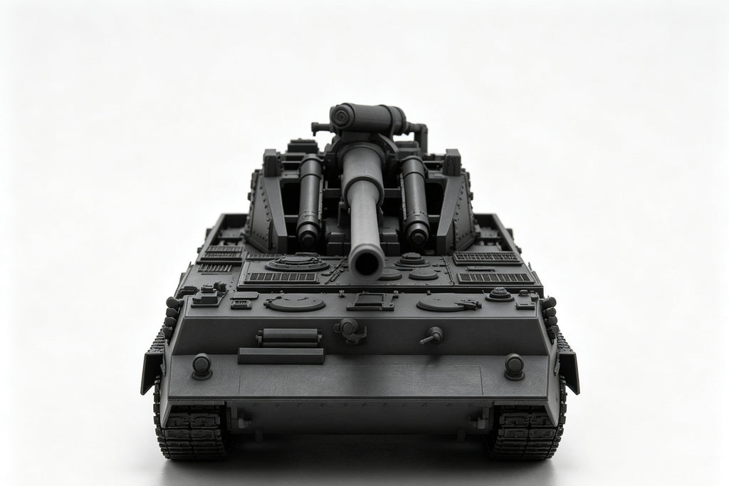SSMODEL 1/72 1/144 VK 2.07 Pfingstrose 2S7 Pion German Resin Model Kit TSS0422