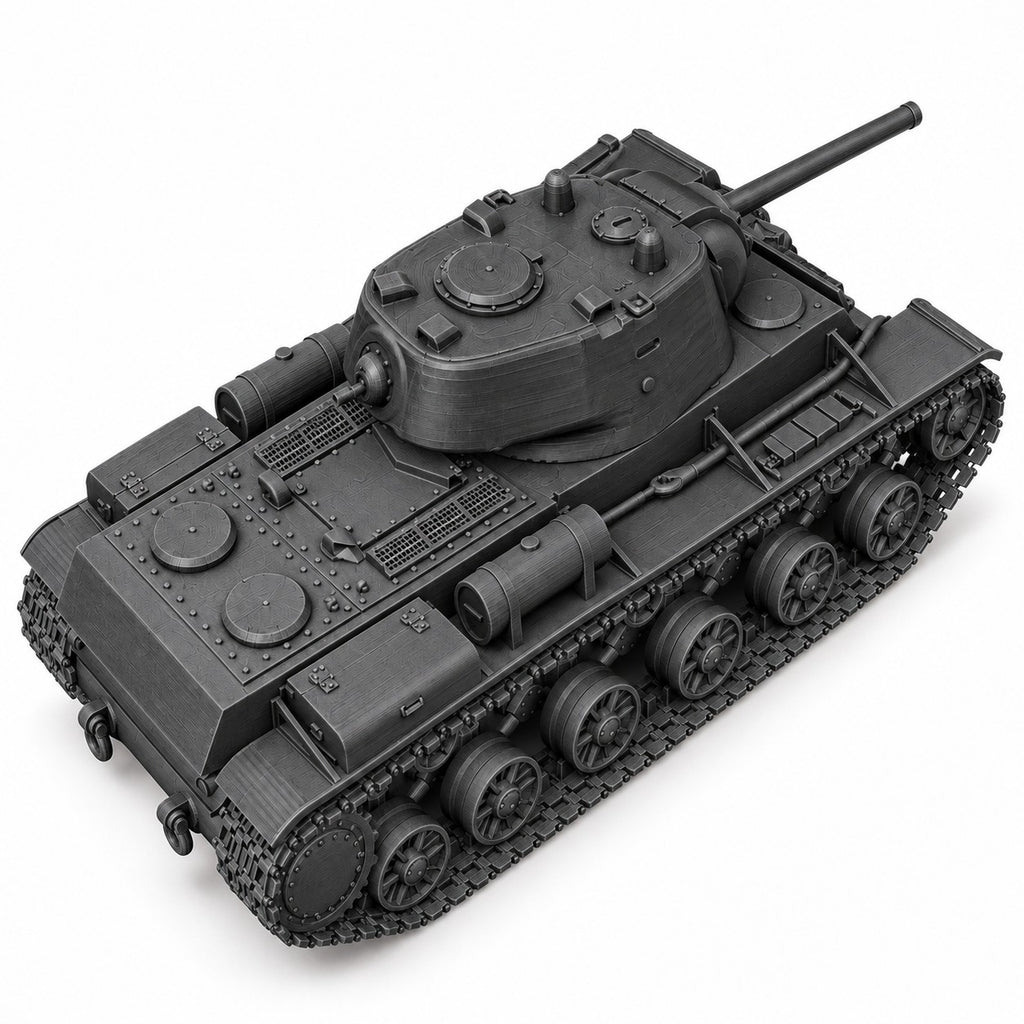 SSMODEL 1/72 1/144 Multi Scale KV-1 (ChKZ) Soviet heavy tank MODEL kit TSS0125
