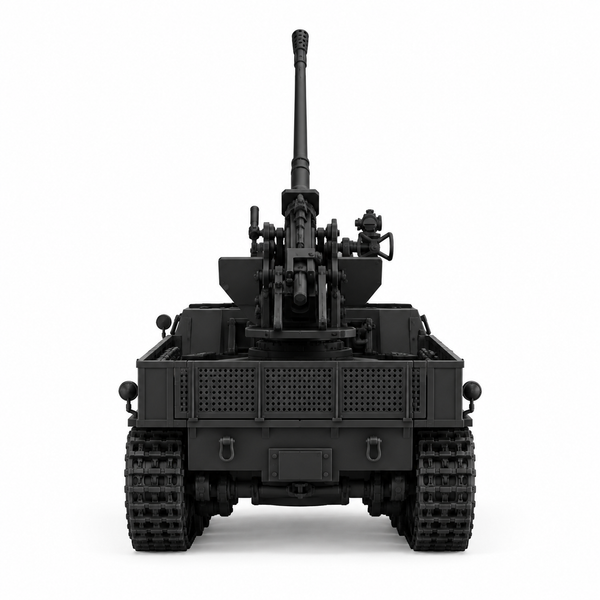 SSMODEL 1/72 1/144 Multi Scale 37mm FlaK 37 sWs Wehrmacht Schlepper KIT TSS1426