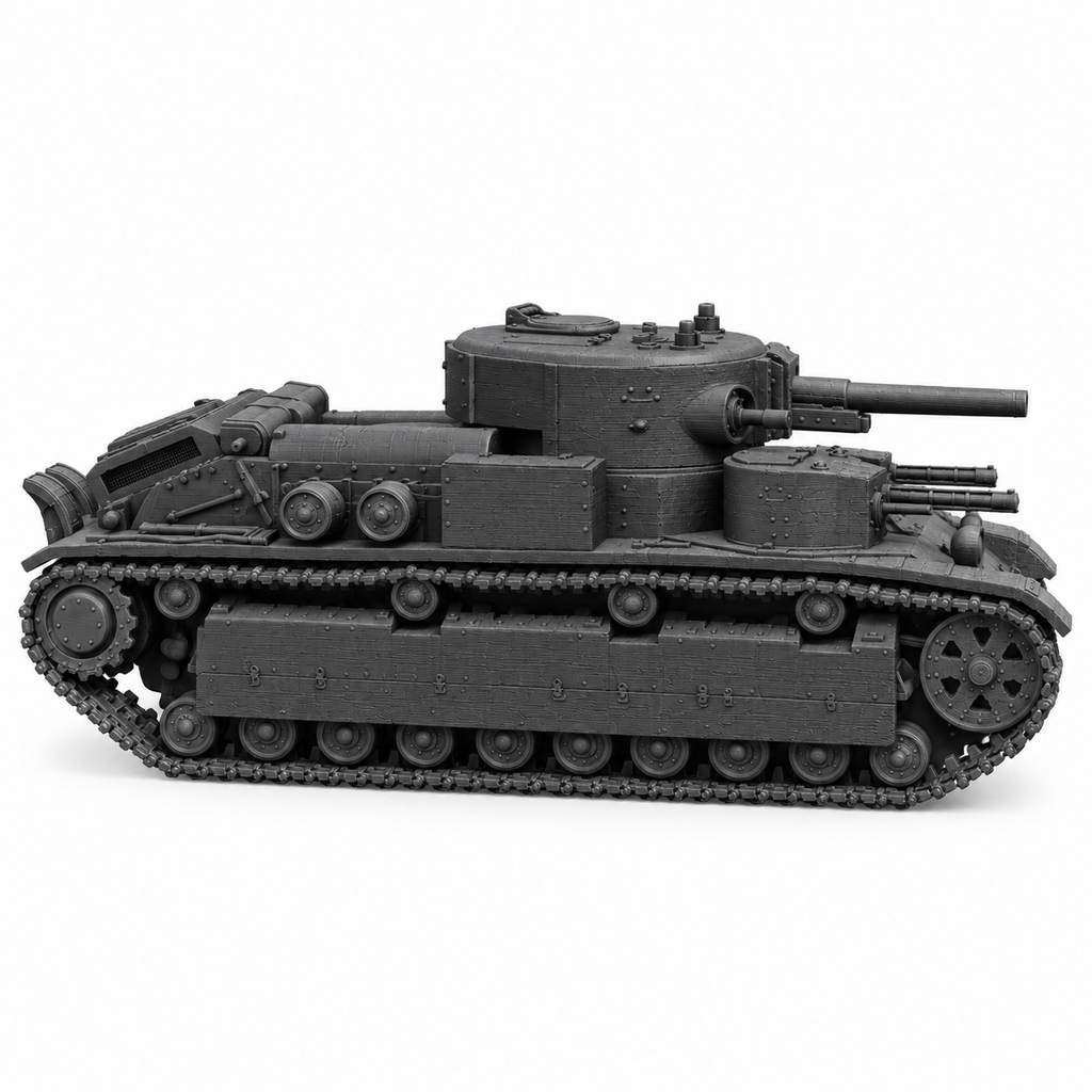 SSMODEL1/72 1/144 Multi Scale KhT28 Soviet fictional flamethrower MODEL TSS0499