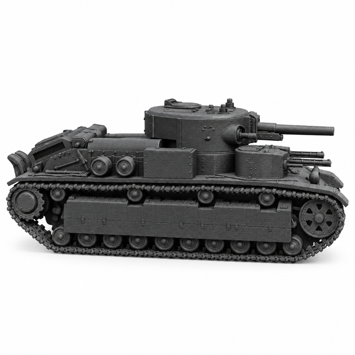SSMODEL1/72 1/144 Multi Scale KhT28 Soviet fictional flamethrower MODEL TSS0499 — detail view 3