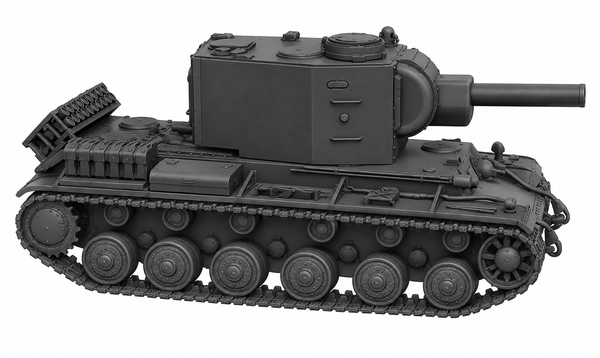 SSMODEL 1/72 1/144 Multi Scale Pz.Kpfw. KW II 754 (r) Tank MODEL kit TSS0136