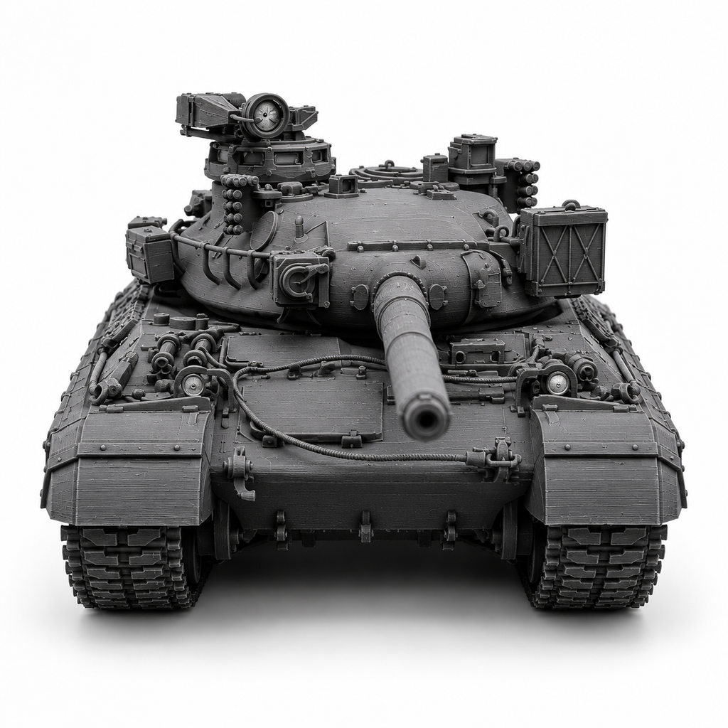 SSMODEL 1/72 1/144 Multi Scale AMX-30B2 Tank Resin Model Kit TSS0708