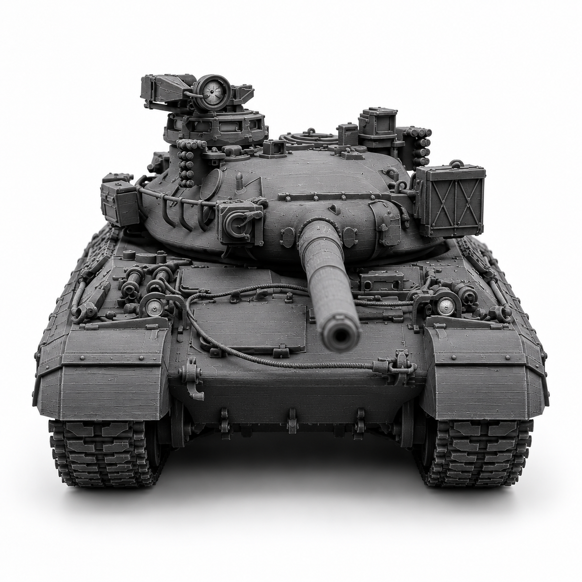 SSMODEL 1/72 1/144 Multi Scale AMX-30B2 Tank Resin Model Kit TSS0708 — detail view 2