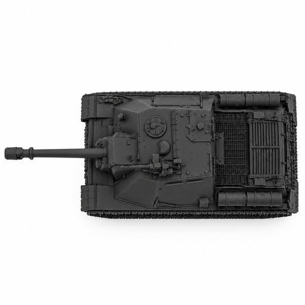 SSMODEL 1/72 1/144 Multi Scale ISU-152BM ISU-152-1 Tank Resin MODEL kit TSS0030