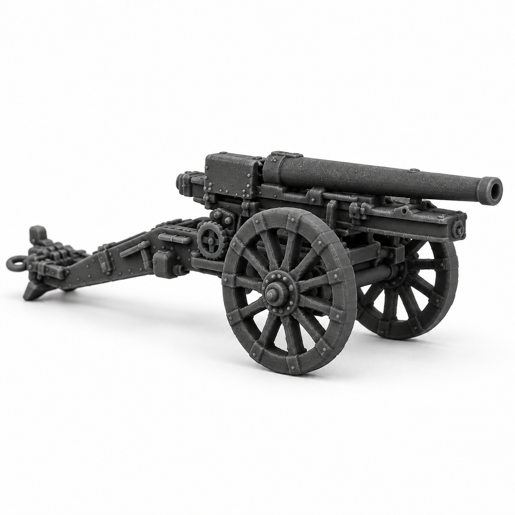 SSMODEL 1/72 1/144 Multi Scale 65mmL17 Mountain Gun Tank Resin Model Kit TSS0747