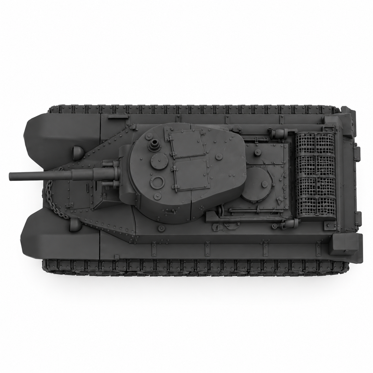 SSMODEL 1/72 1/144 Multi Scale BT-5 late Soviet light tank Resin Model TSS0099 — detail view 5