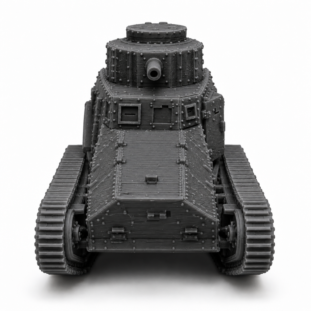SSMODEL 1/72 1/144 Multi Scale Leichter KampfwagenII LKII Tank Model Kit TSS0731