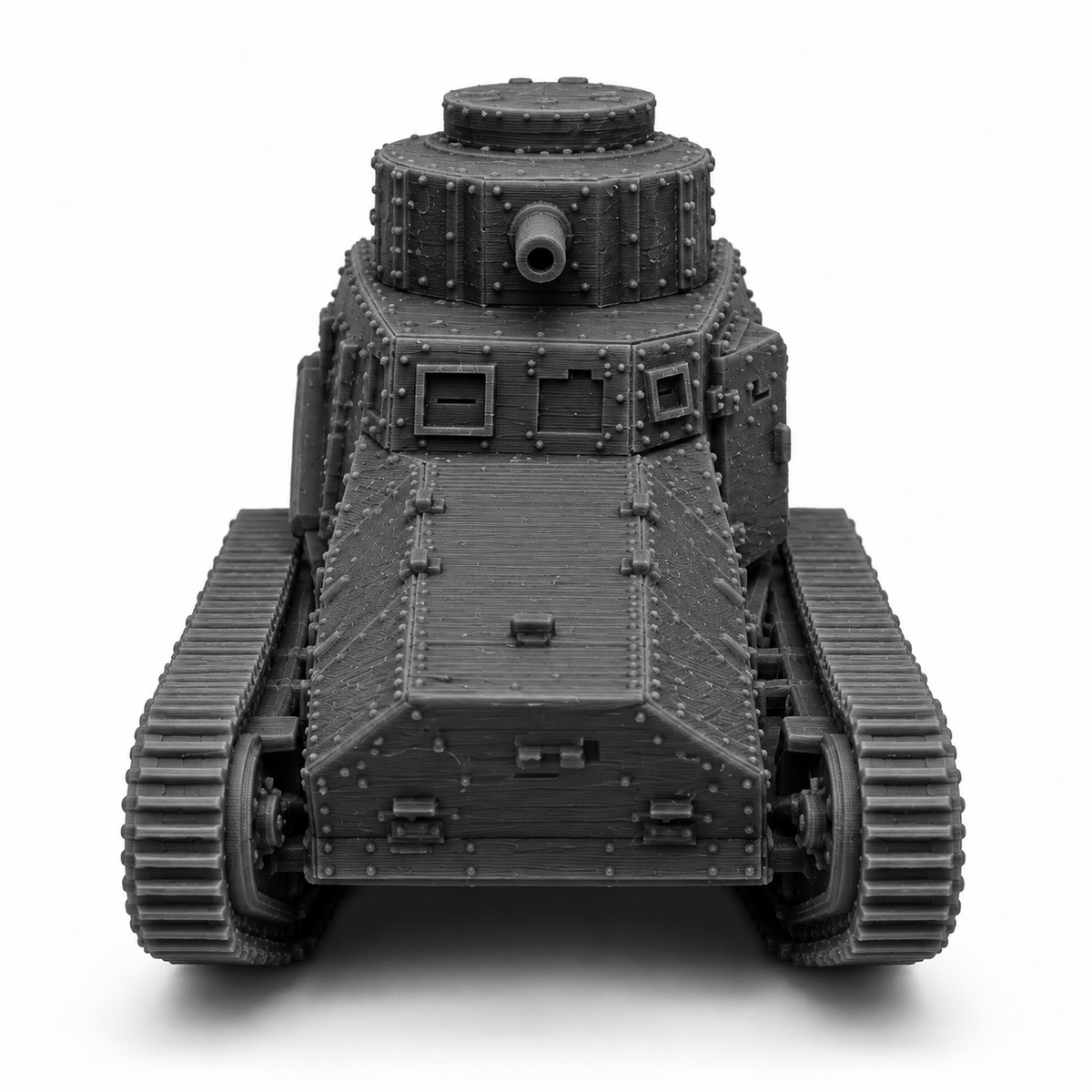 SSMODEL 1/72 1/144 Multi Scale Leichter KampfwagenII LKII Tank Model Kit TSS0731 — detail view 2