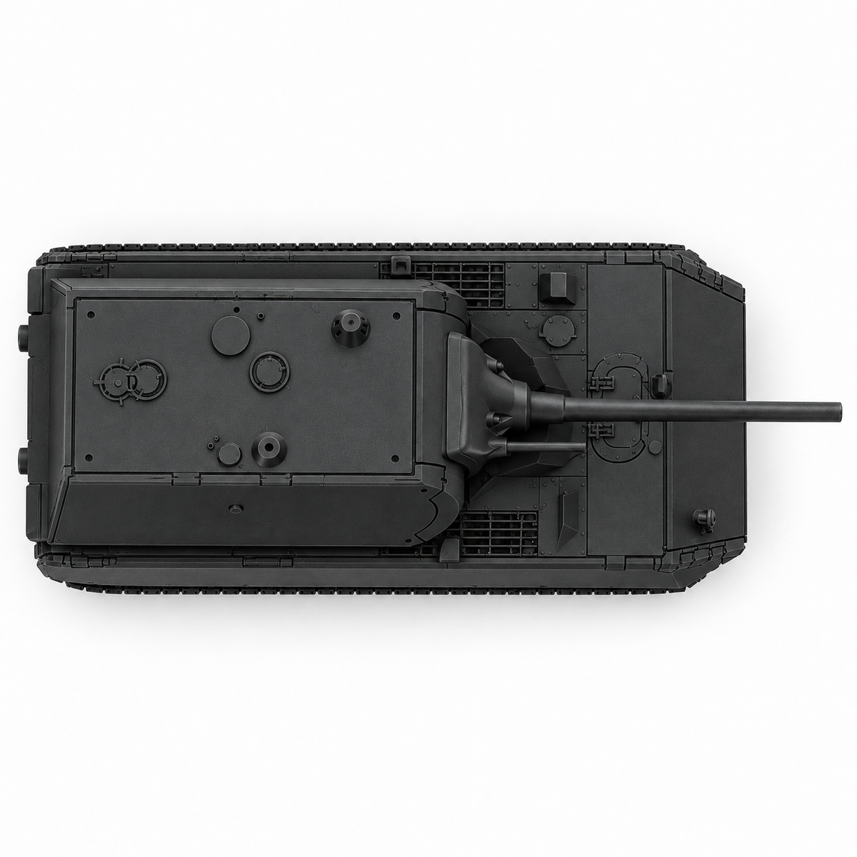 SSMODEL 1/72 1/144 Multi Scale Panzer VIII Maus Tank MODEL kit TSS1330 — detail view 4