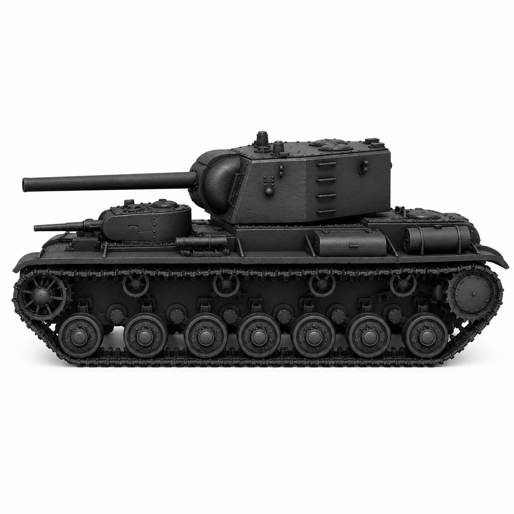SSMODEL 1/72 1/144 Multi Scale KV-4 v1 tank Resin Model Kit TSS0090