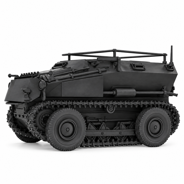 SSMODEL 1/72 1/144 Sd.Kfz.254 Scout car Germany Resin MODEL KIT TSS1527